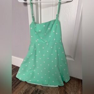 Zara mini polka dress size M